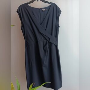 Navy DKNY wool dress